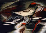 White bird. 1994. Tapestry. (by A.Kazantsev). 