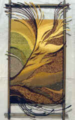 Firebird's feather. 1989. Tapestry. Wool.