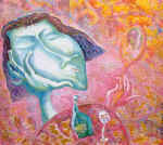 "Girl with mirror". 1995. 