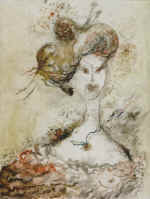 She. 1823,5. Paper, water colors. 1995.