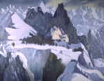 "Tiyn-Shan mountains", canvas, oil, 120151, 1998.