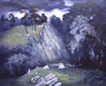 "Chusovay river" canvas, oil, 120x130. 1978.