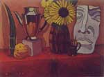 Still Life with Various Items. MDF, oil. 7053. 2000.