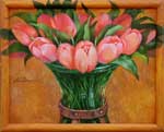 "Tulips"  2000, oil, 4050 cm