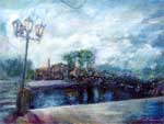 Ekaterinburg. From "The Old Bridge" Series. Canvas, oil. 6080 2000