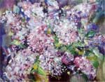 "Lilac". Canvas, oil. 4050 2001