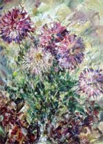 "September Bouquet". Canvas, oil. 8060