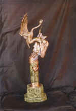 "Leda and Swan". Bronze, serpentine. 1999. 602018.