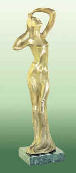 "Virsavia" Bronze, serpentine, 1994. 43811