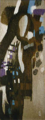 Tapestries from series "Violet crocuses". 1996. Wool.