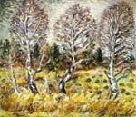 S.V.Tarasova "Birches in Marsh"