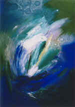 «Синее море» холст, масло 84х60 1999 год.