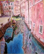 «Розовая Венеция», х., м. 50х60, 2005