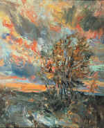 Sunset. 1998. Canvas, oil. 60х50