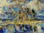 High Water. 1998. Canvas, oil. 90х110