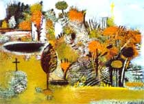 Surbaraniya country, 1996, 64х84 Oil on canvas