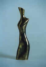 Polished female. 1996. Bronze.
